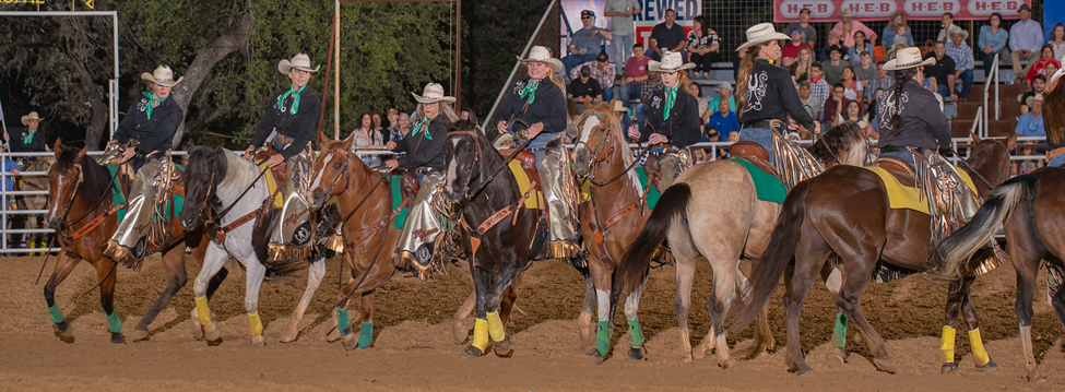 The Guadalupe County Fair & Rodeo Association Sheriff's Posse.